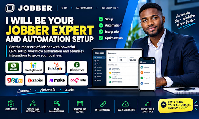be your jobber expert and automation setup specialist