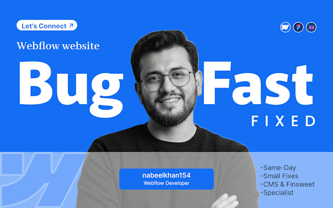 fix, update, or troubleshoot your webflow website and cms