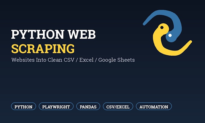 do python web scraping to excel, csv or google sheets