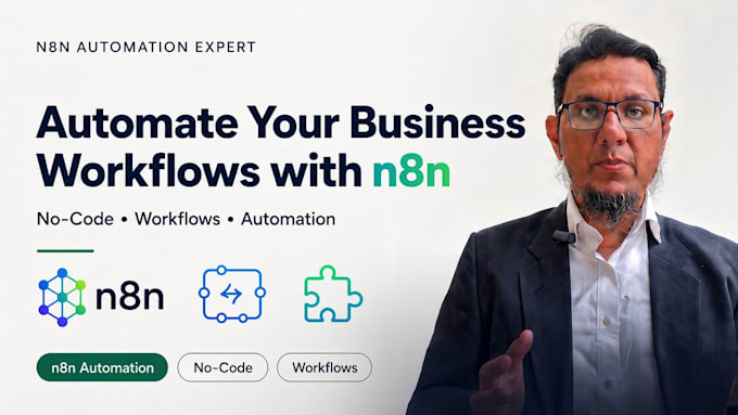 automate your business workflows with n8n no code automation