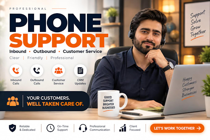 provide professional phone support and customer service