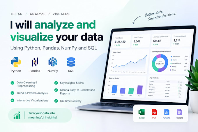analyze your data and create actionable insights