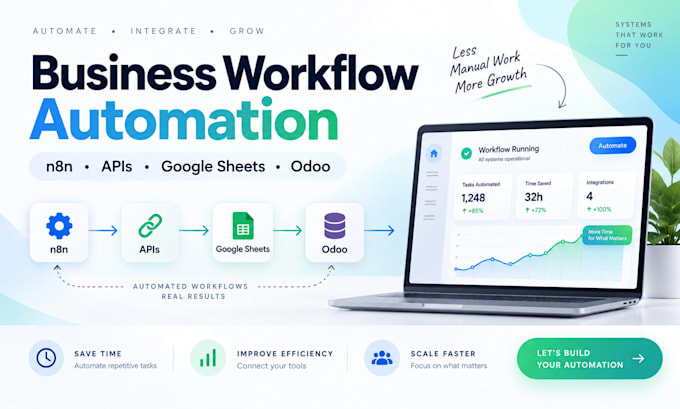 automate your business workflows with n8n