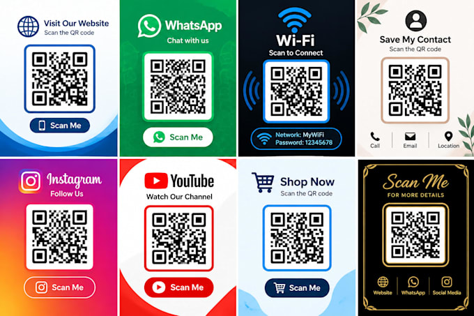 create a professional qr code for your business or website