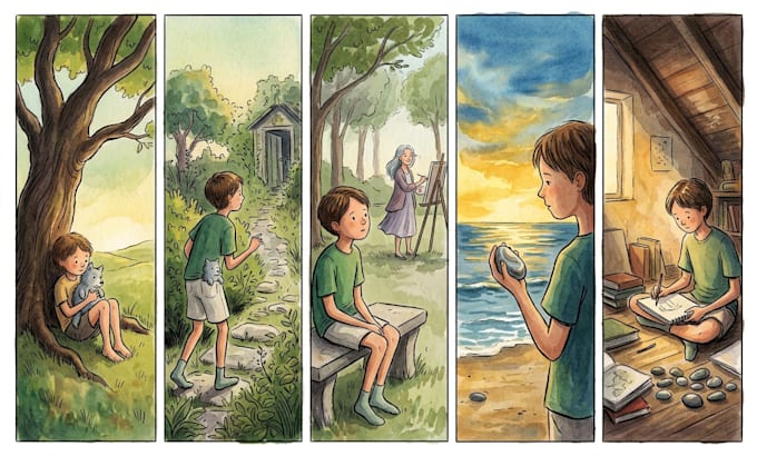create custom childrens story book