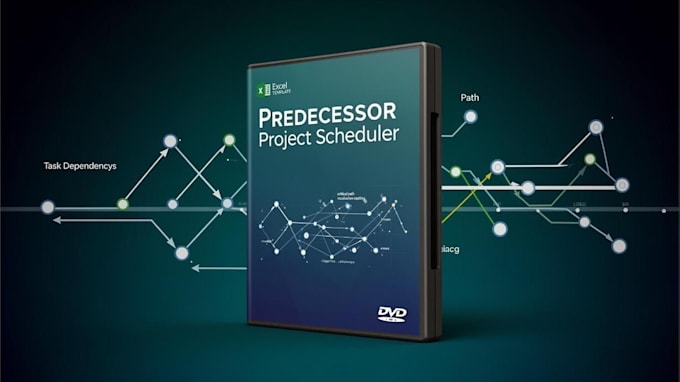 send you a ready made excel project scheduler with task dependencies