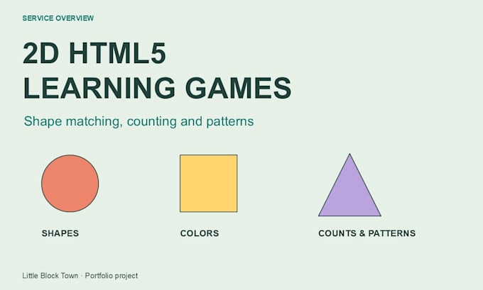 build a custom HTML5 educational browser game for kids