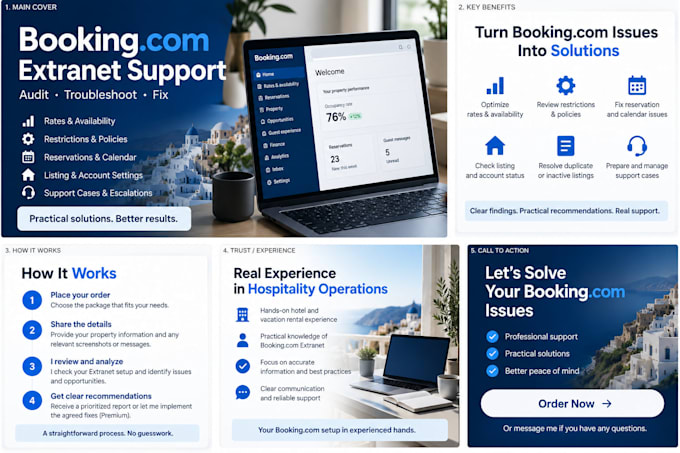 troubleshoot and optimize your booking com extranet