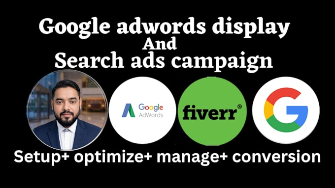 setup and manage google search ads and display ads campaigns