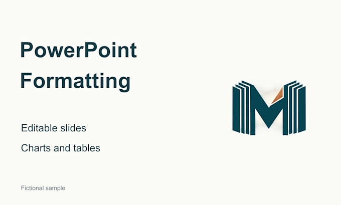 clean up and format your business powerpoint presentation