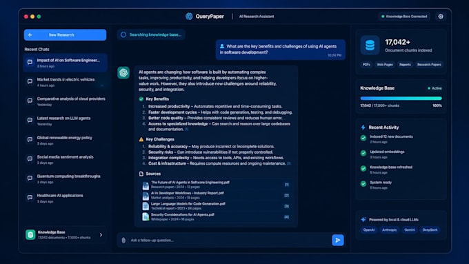 build an ai agent, rag system, or automation workflow