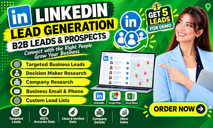 do b2b lead generation, linkedin sales navigator email list building