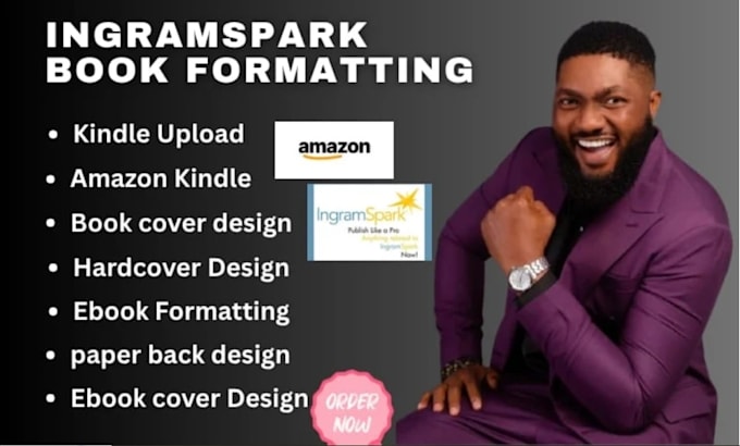 format and design your book interior for KDP paperback and ingramspark