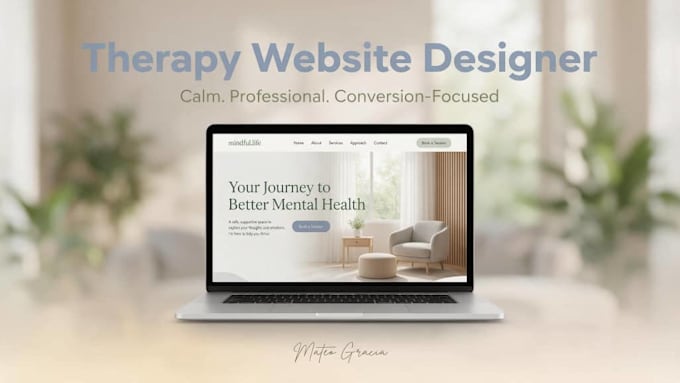 therapy website design wordpress website design
