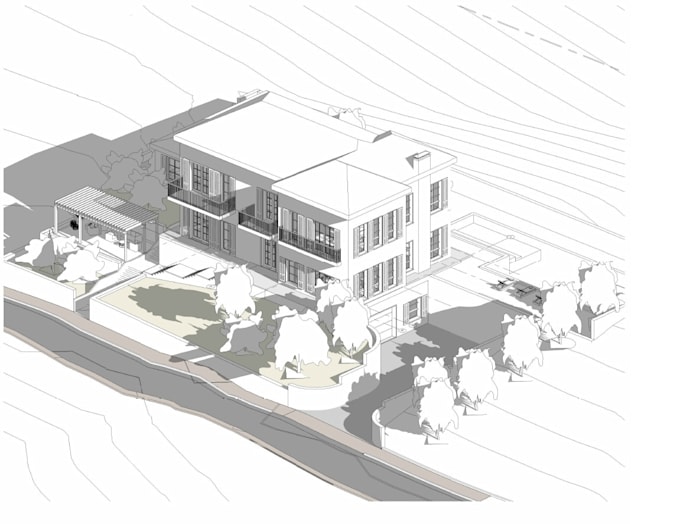 create revit floor plans, elevations and sections