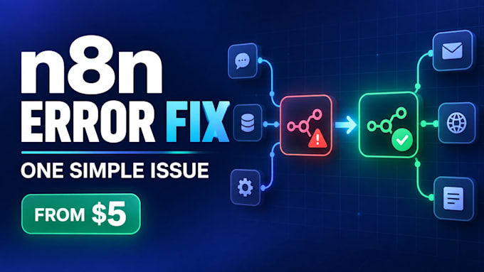 fix one simple error in your n8n workflow
