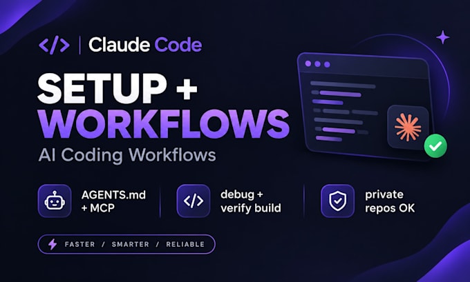 setup claude code and fix ai coding workflows in your repo