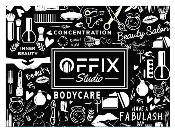 design creative mural, decal, doodle, typography, wall art
