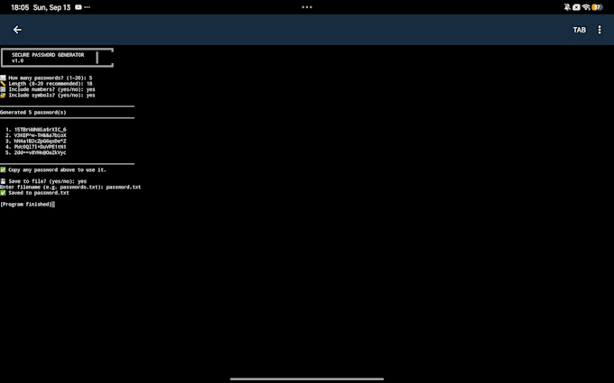 create a custom secure password generator tool