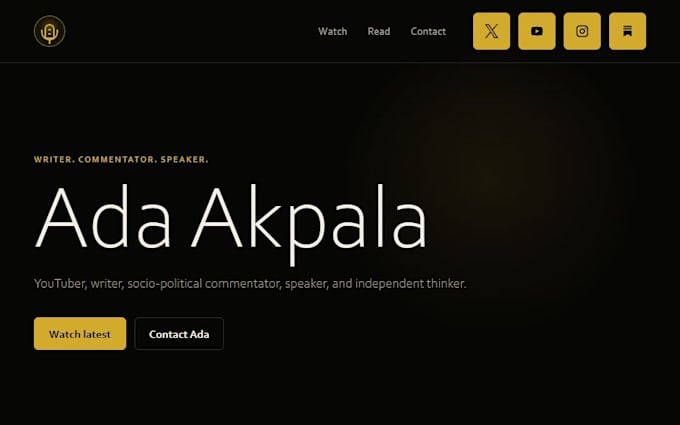 design and build a professional business website
