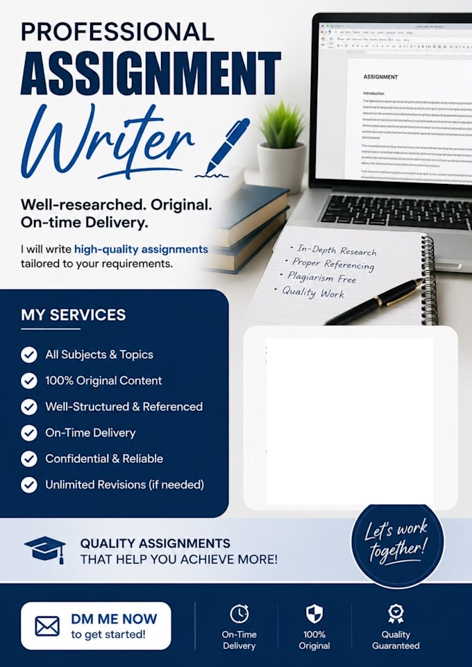 do assignment wok of different subjects on any topic
