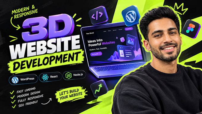 create a killer webflow website with 3d animations