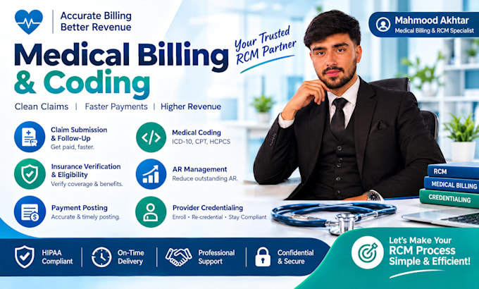 handle medical billing and credentialing specialist