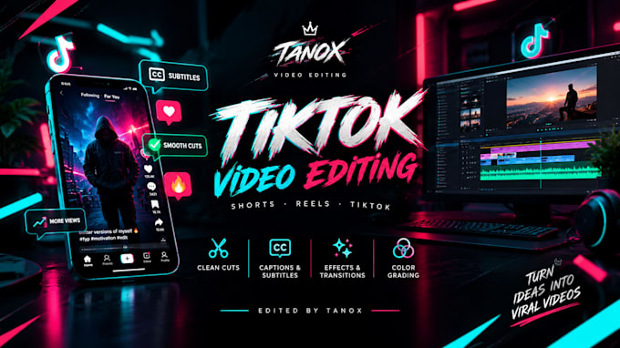 edit engaging tiktok videos