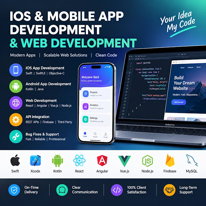 design and develop android,ios mob app,ecommerce app ,ai,agentic ai integration
