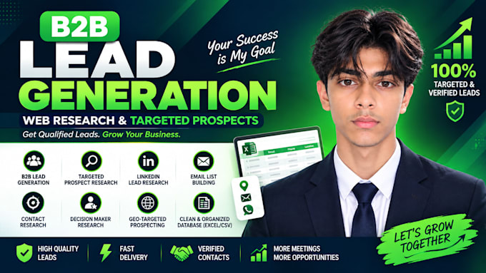 do b2b lead generation and geo targeted prospect research
