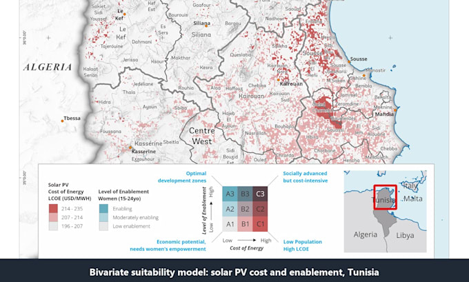 build spatial models for geospatial decision support in computational notebooks