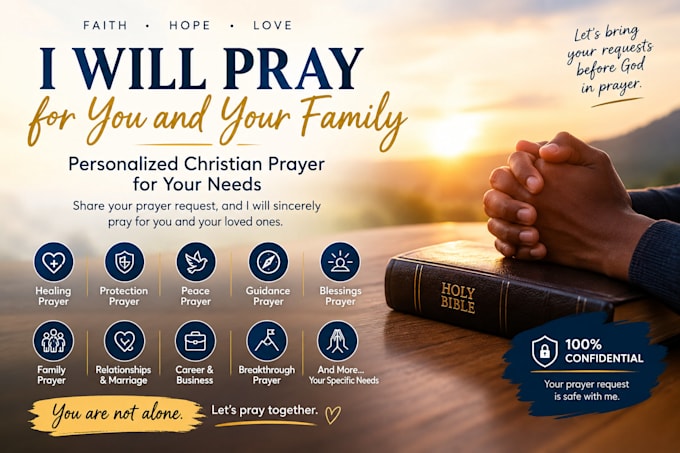 pray for you and your family