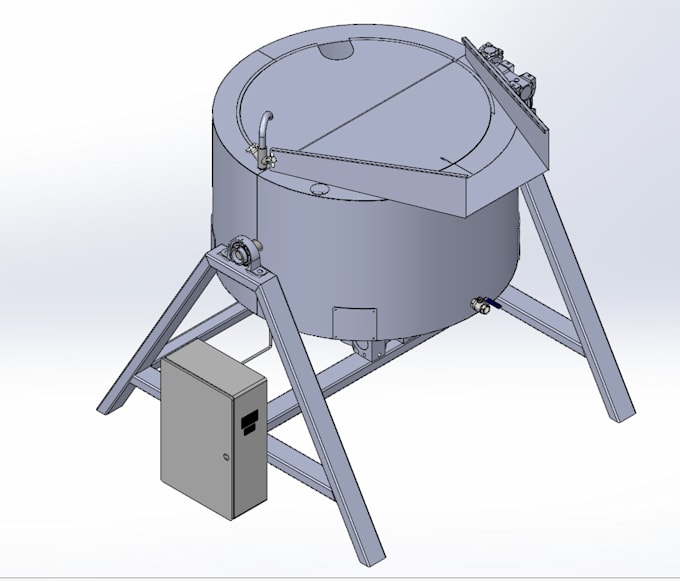 design mechanical parts and machines in solidworks