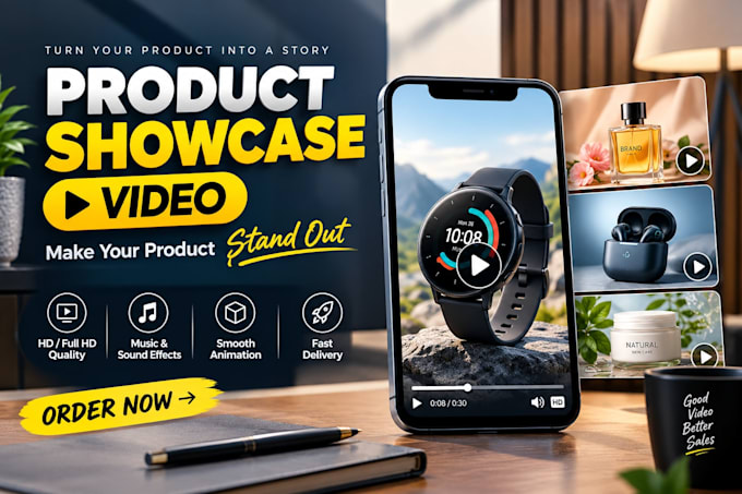create a ai professional video that showcase your brand