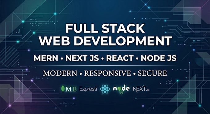 build a full stack web application using mern or next js