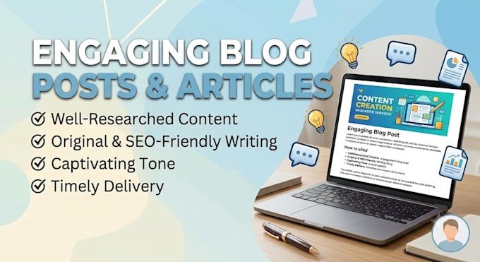 write engaging posts and articles