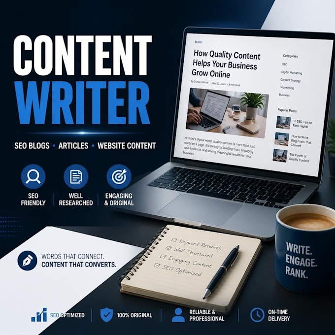 do professional SEO content