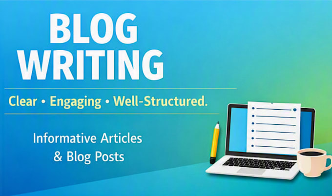 write clear and engaging blog posts for your website