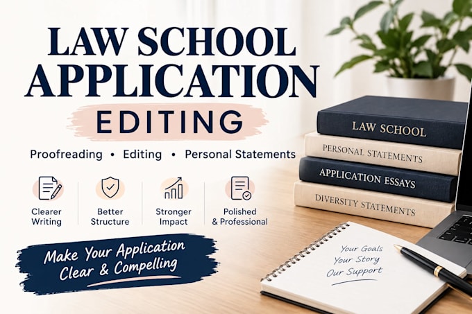 proofread and edit your law school application