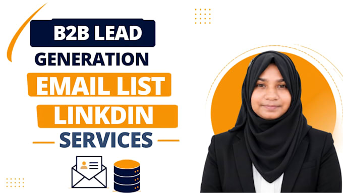 do b2b lead generation, linkedin  and verified email lists