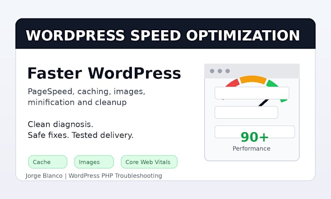optimize wordpress speed and improve pagespeed scores