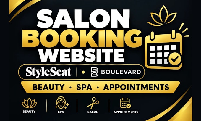 create styleseat boulevard booking system salon beauty spa appointment website