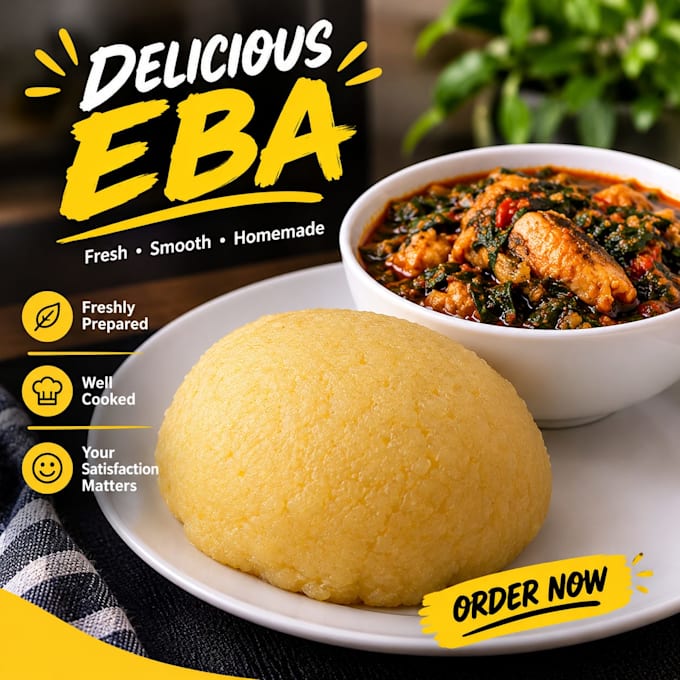 make delicious and perfectly smooth eba