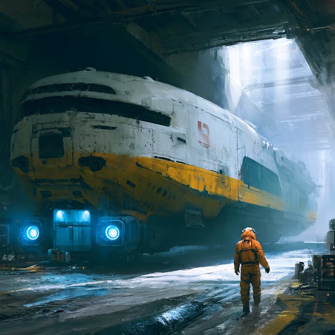 do sci fi spaceship design