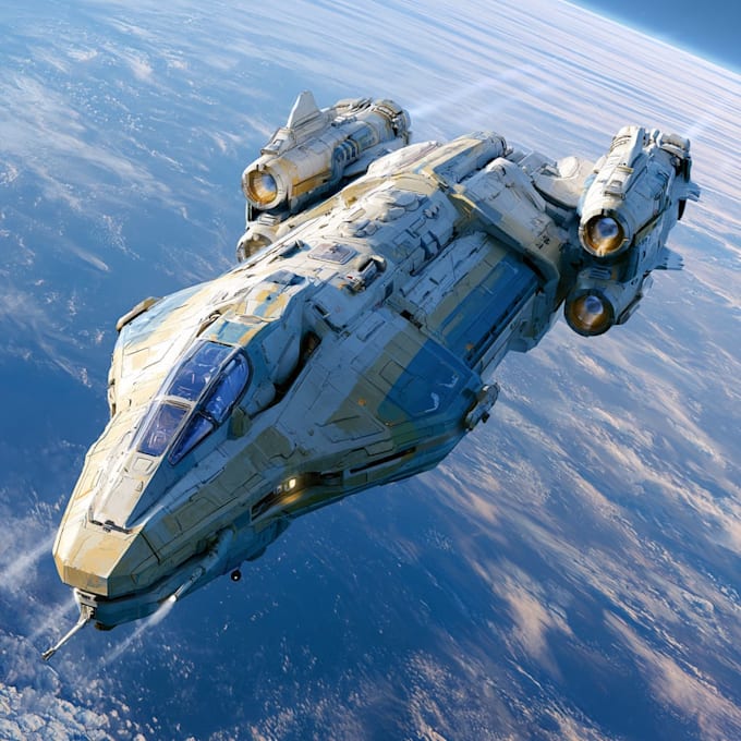 do sci fi spaceship design
