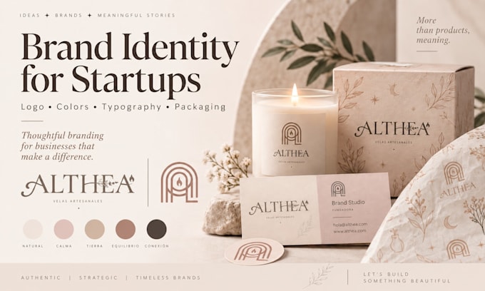 design a professional brand identity for your startup