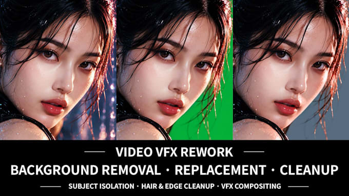 remove video backgrounds and rotoscope footage