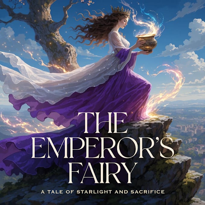 create an epic fantasy and romantasy book cover design