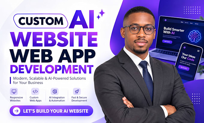 develop fullstack website ai agent software developer for ai website development