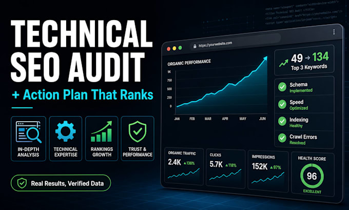 do a complete technical SEO audit with an action plan